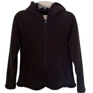Faded Glory Woman’s Sherpa/Fleece Hooded Coat